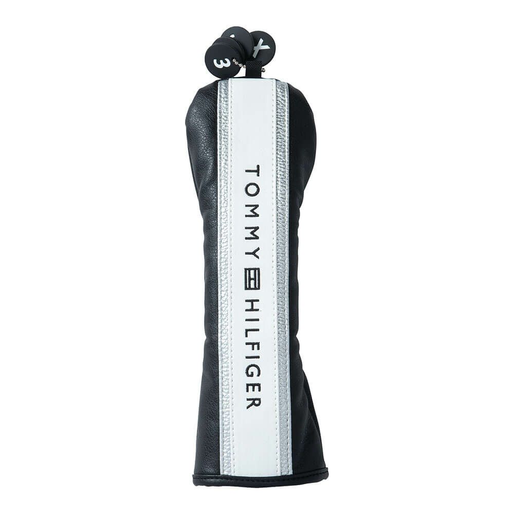 トミー ヒルフィガー ゴルフ　スリッポン型 ヘッドカバー ユーティリティー用 THMG1FH3 10 ブラック　2025年モデル ブラック