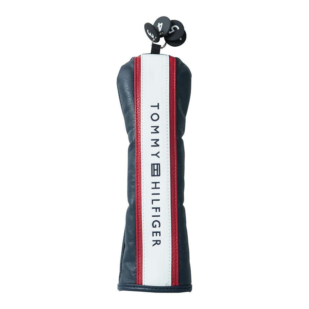 トミー ヒルフィガー ゴルフ　スリッポン型 ヘッドカバー ユーティリティー用 THMG1FH3 30 ネイビー　2025年モデル ネイビー