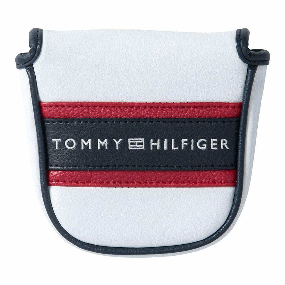 トミー ヒルフィガー ゴルフ　マレット用 パターカバー THMG1FH5 00 ホワイト　2025年モデル ホワイト