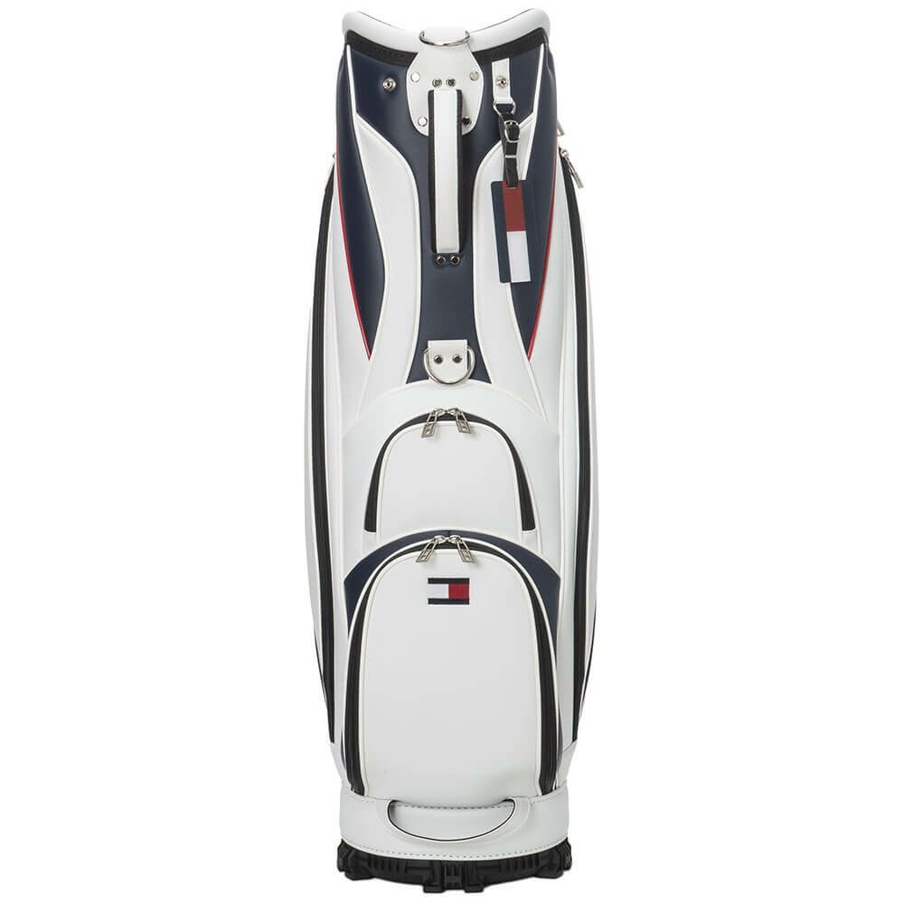 トミー ヒルフィガー ゴルフ　ベーシック カートキャディバッグ THMG4SC5 00 ホワイト　2025年モデル 詳細1