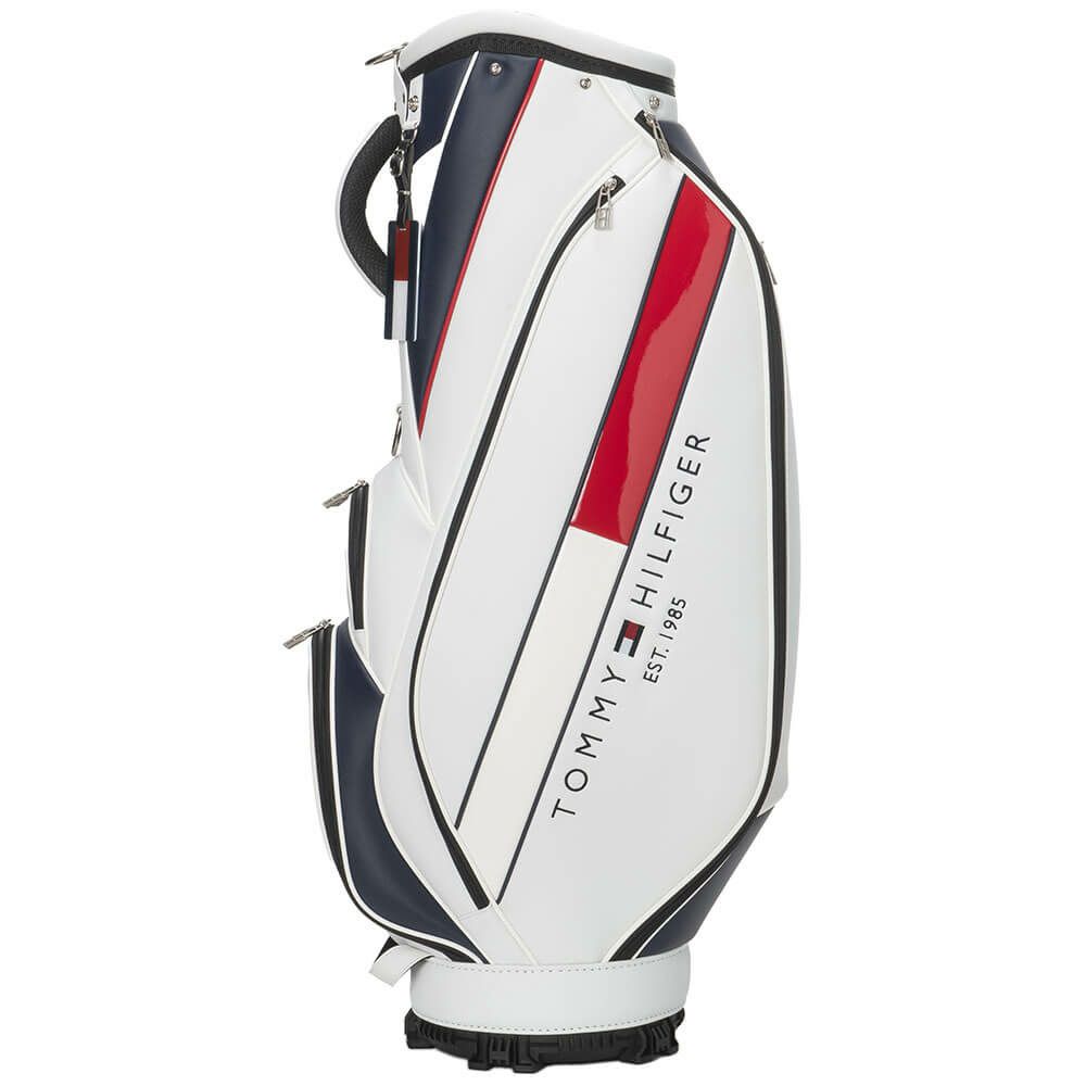 トミー ヒルフィガー ゴルフ　ベーシック カートキャディバッグ THMG4SC5 00 ホワイト　2025年モデル 詳細2