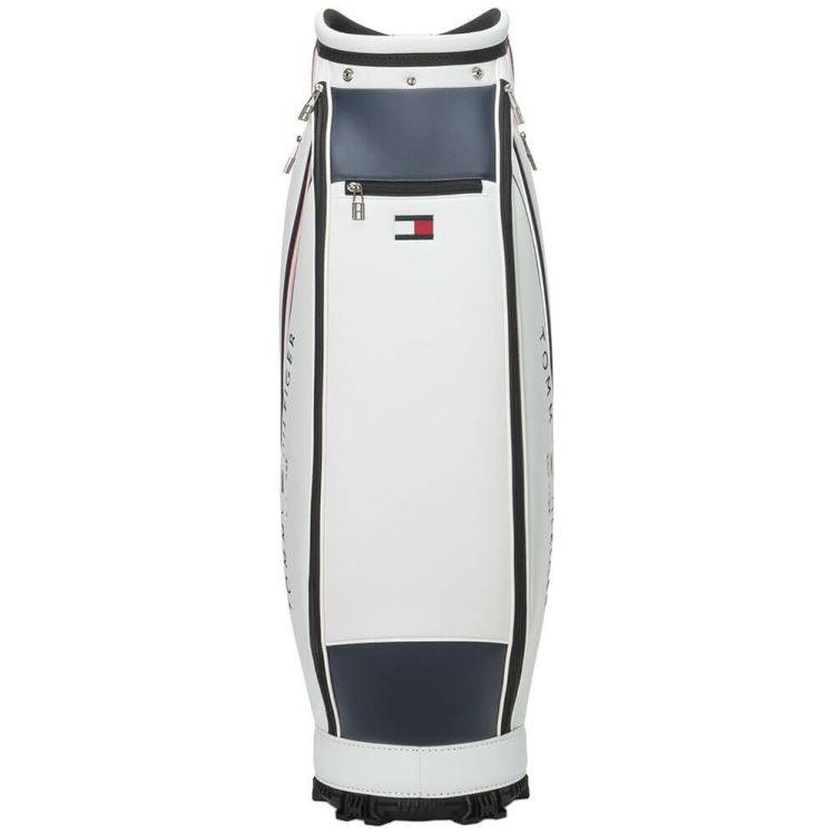 トミーヒルフィガー カート キャディバッグ thmg4sc5 【9.0型】 白 TOMMY HILFIGER（トミー・ヒルフィガー） キャディバッグ THMG4SC5