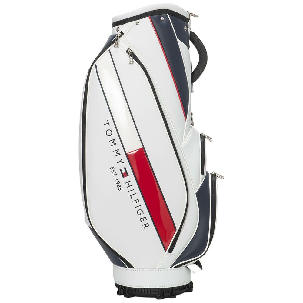 トミー ヒルフィガー ゴルフ　ベーシック カートキャディバッグ THMG4SC5 00 ホワイト　2025年モデル 詳細4
