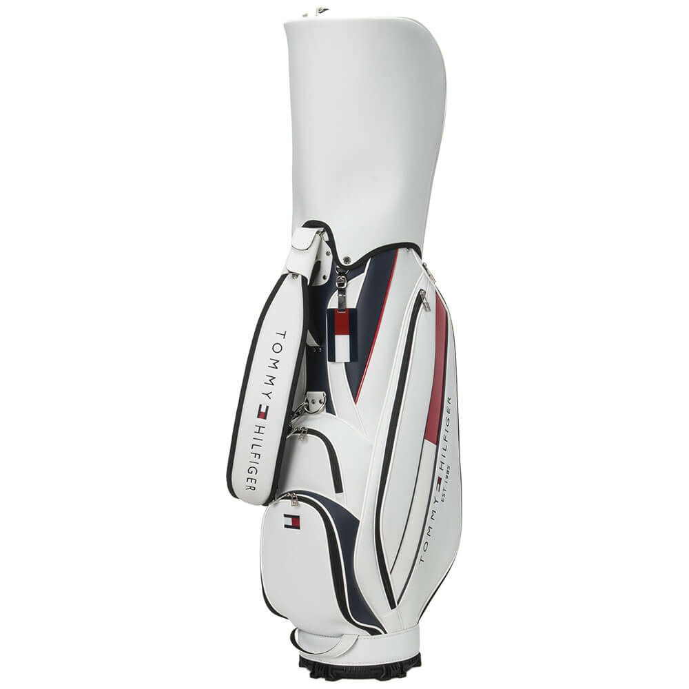 トミー ヒルフィガー ゴルフ　ベーシック カートキャディバッグ THMG4SC5 00 ホワイト　2025年モデル 詳細5