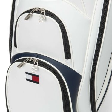トミー ヒルフィガー ゴルフ　ベーシック カートキャディバッグ THMG4SC5 00 ホワイト　2025年モデル 詳細6