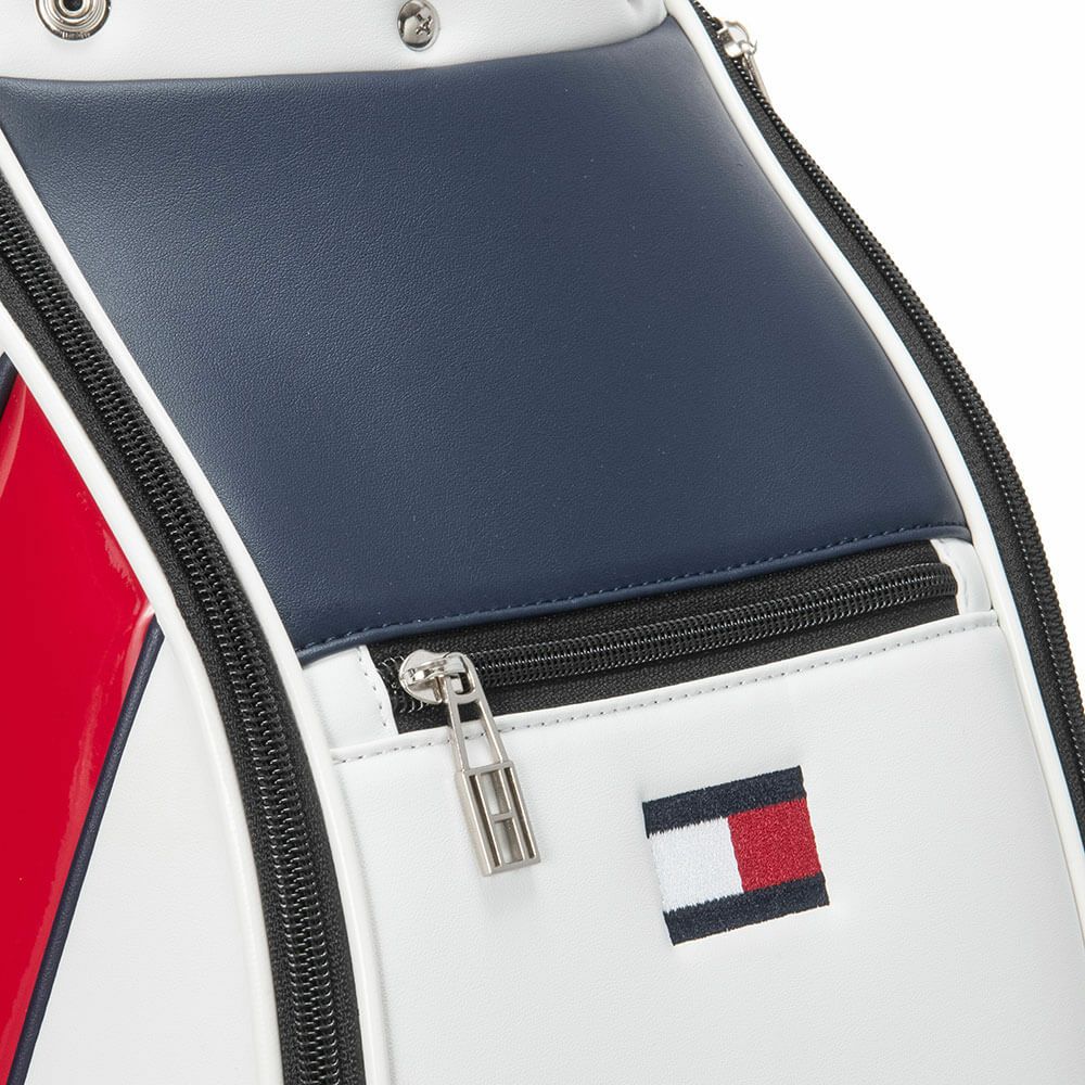 トミー ヒルフィガー ゴルフ　ベーシック カートキャディバッグ THMG4SC5 00 ホワイト　2025年モデル 詳細9