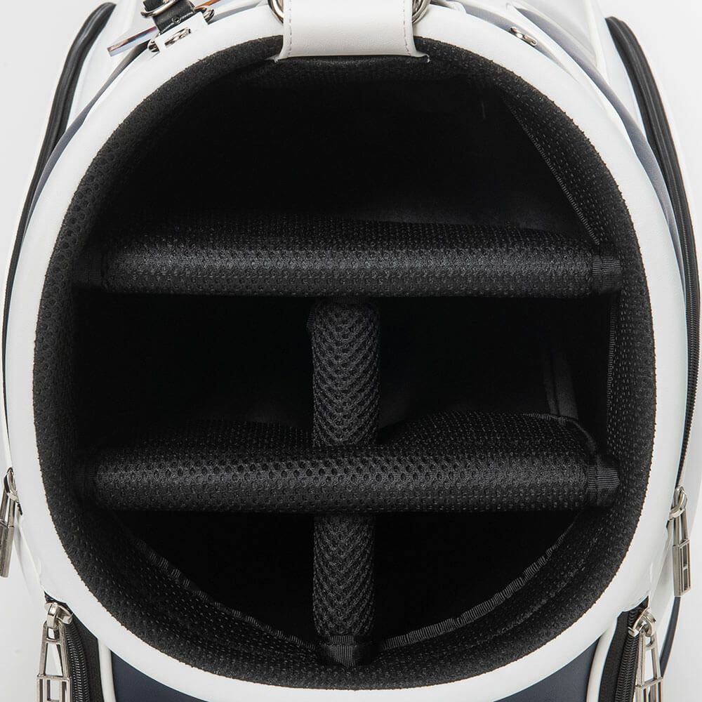 トミー ヒルフィガー ゴルフ　ベーシック カートキャディバッグ THMG4SC5 00 ホワイト　2025年モデル 詳細11