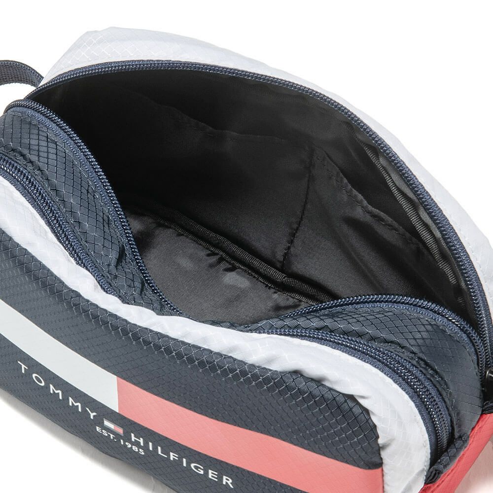 トミー ヒルフィガー ゴルフ　シグネチャー ポーチ THMG4SEB 30 ネイビー　2025年モデル 詳細3
