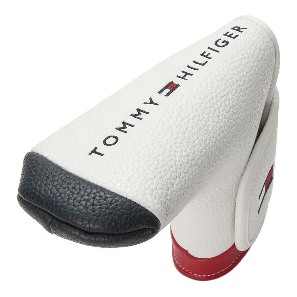 トミー ヒルフィガー ゴルフ　ベーシック ブレード用 パターカバー THMG4SH4 00 ホワイト　2025年モデル ホワイト