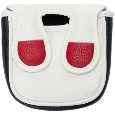 トミー ヒルフィガー ゴルフ　ベーシック マレット用 パターカバー THMG4SH5 00 ホワイト　2025年モデル 詳細1