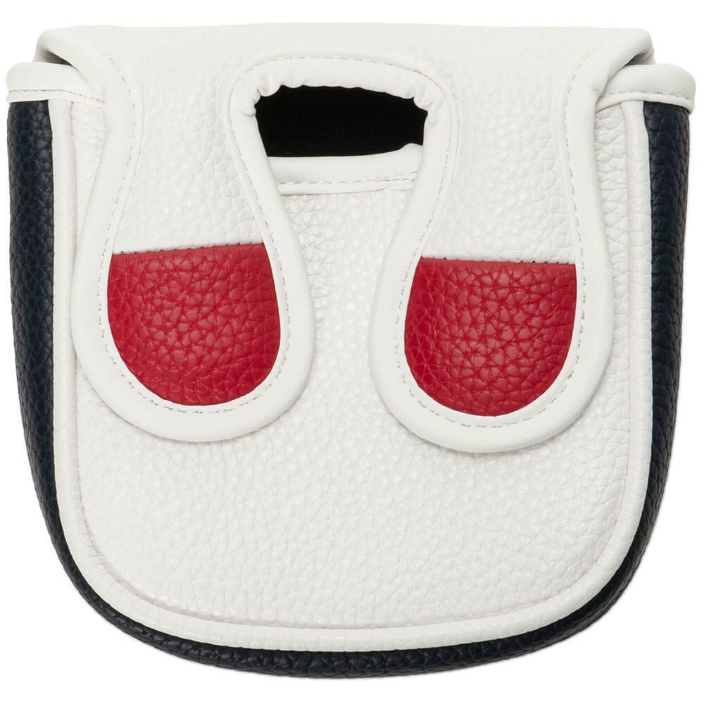 トミー ヒルフィガー ゴルフ　ベーシック マレット用 パターカバー THMG4SH5 00 ホワイト　2025年モデル 詳細1