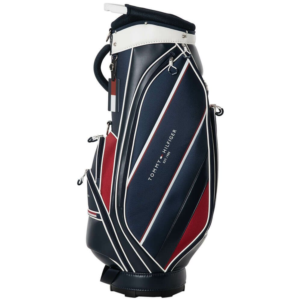トミー ヒルフィガー ゴルフ　エッセンシャル キャディバッグ THMG5FC4 30 ネイビー　2025年モデル 詳細2