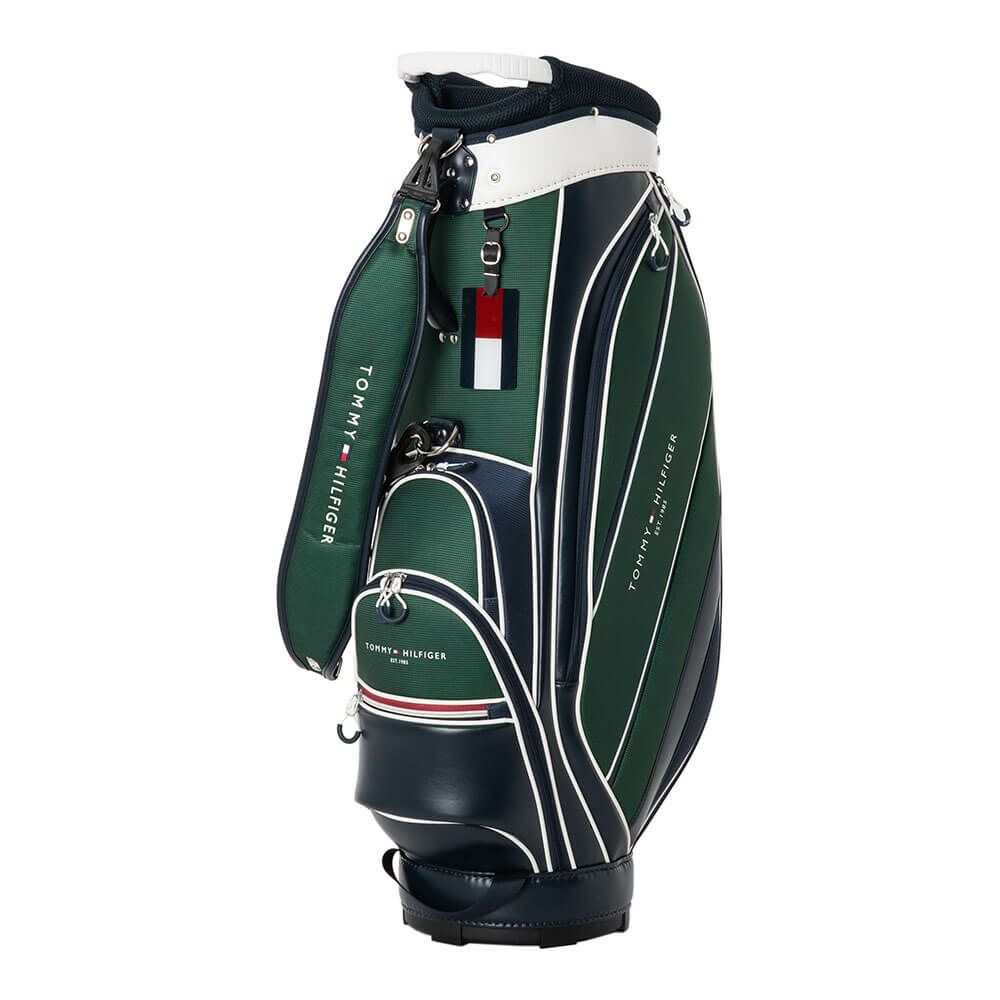 トミー ヒルフィガー ゴルフ　エッセンシャル キャディバッグ THMG5FC4 60 グリーン　2025年モデル グリーン
