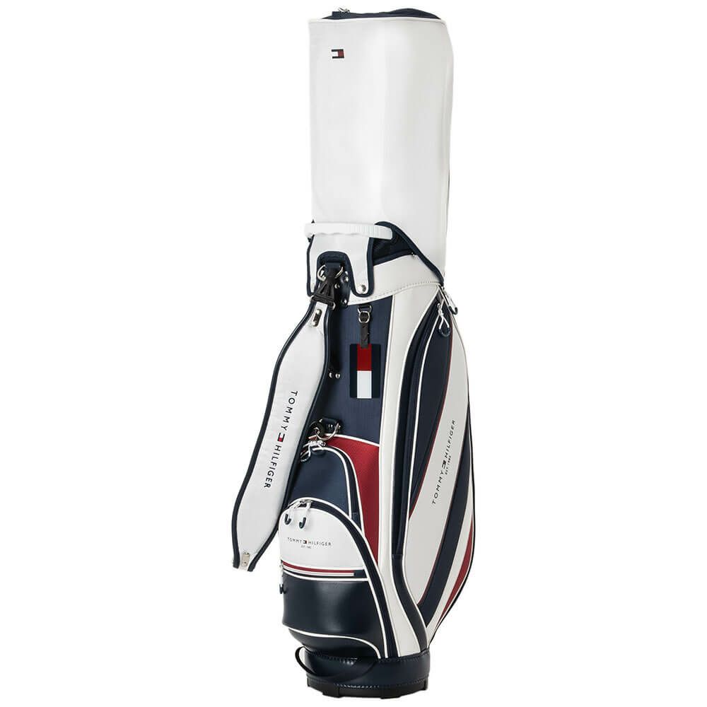 トミー ヒルフィガー ゴルフ　エッセンシャル キャディバッグ THMG5FC4 90 トリコロール　2025年モデル 詳細1