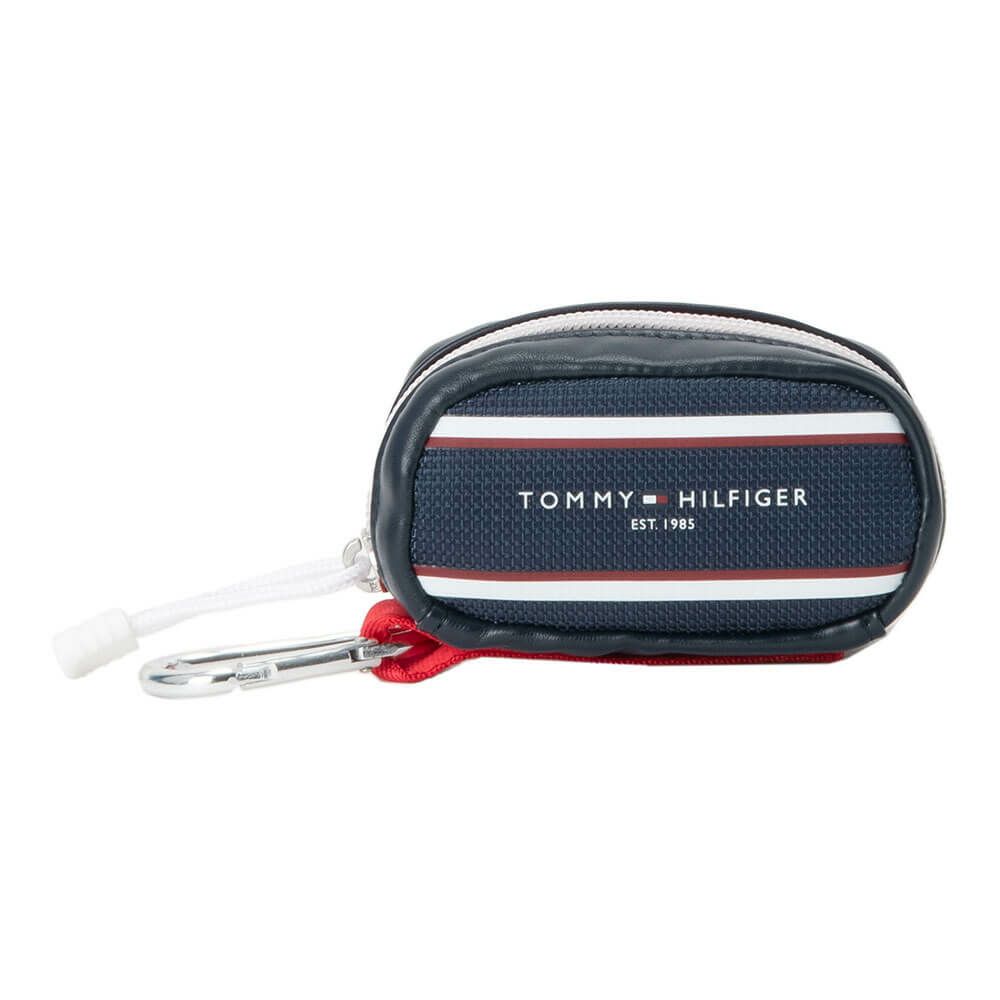 トミー ヒルフィガー ゴルフ　エッセンシャル ボールポーチ THMG5FE1 30 ネイビー　2025年モデル ネイビー