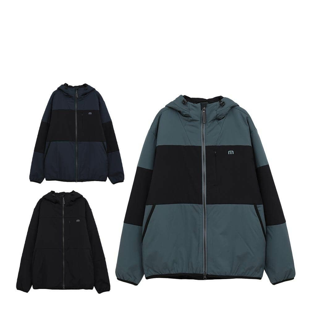 トラヴィスマシュー Travis Mathew　メンズ 撥水 長袖 フード付き フルジップ ジャケット 7AM041　2025年モデル 詳細1