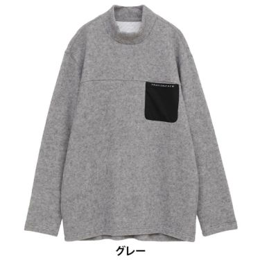 トラヴィスマシュー Travis Mathew　メンズ 長袖 モックネックシャツ 7AM048　2025年モデル 詳細1 詳細9