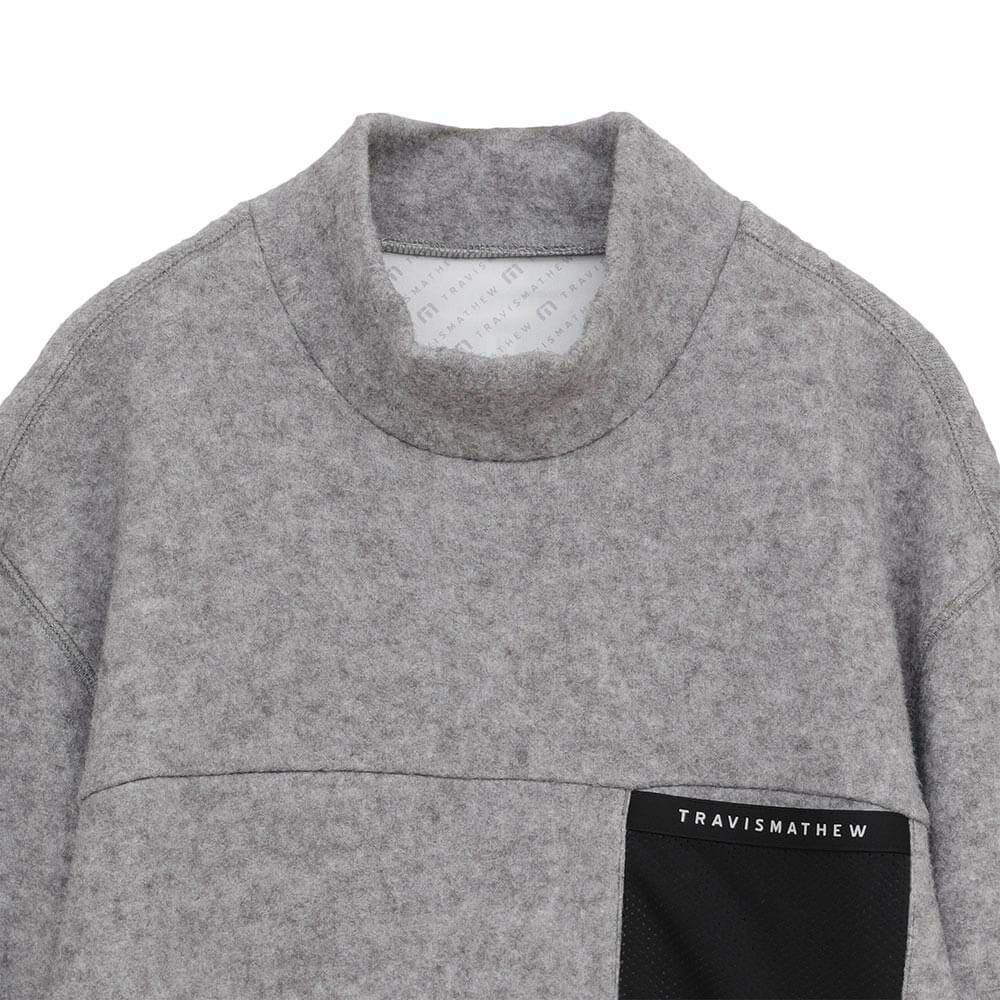 トラヴィスマシュー Travis Mathew　メンズ 長袖 モックネックシャツ 7AM048　2025年モデル 詳細1 詳細11