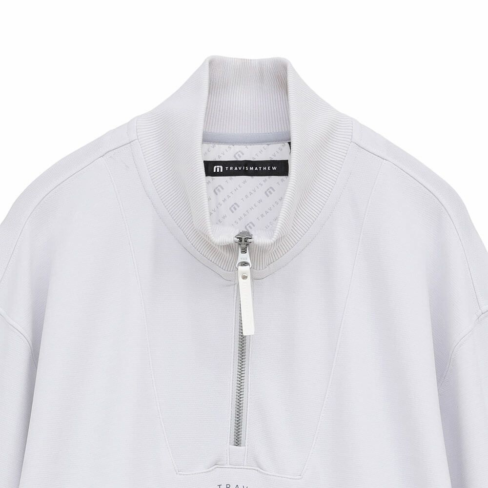 トラヴィスマシュー Travis Mathew　ユニセックス 長袖 クォータージップ スウェット 7AM005　2025年モデル 詳細1 詳細4