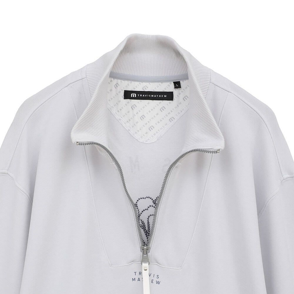 トラヴィスマシュー Travis Mathew　ユニセックス 長袖 クォータージップ スウェット 7AM005　2025年モデル 詳細1 詳細5