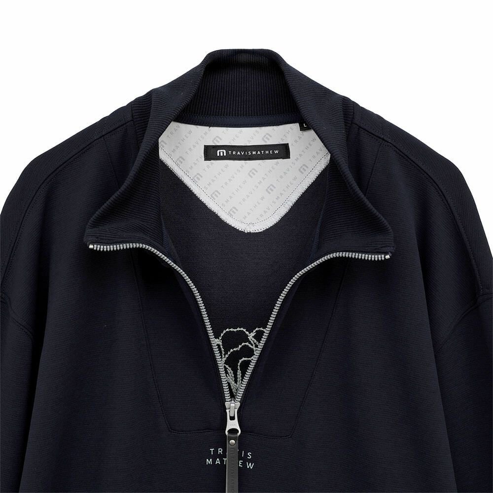 トラヴィスマシュー Travis Mathew　ユニセックス 長袖 クォータージップ スウェット 7AM005　2025年モデル 詳細1 詳細14