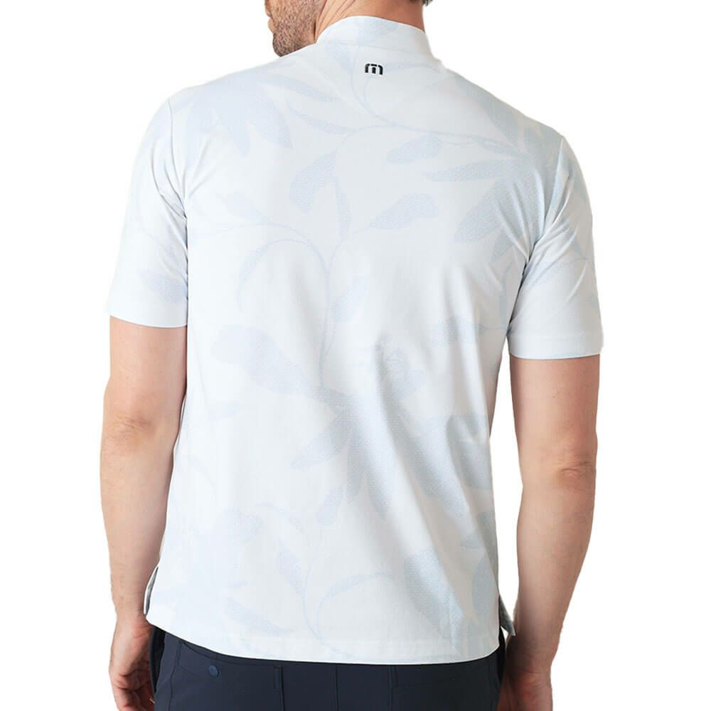 トラヴィスマシュー Travis Mathew　メンズ フラワー柄 半袖 モックネックシャツ 7AM012　2025年モデル 詳細1 詳細3