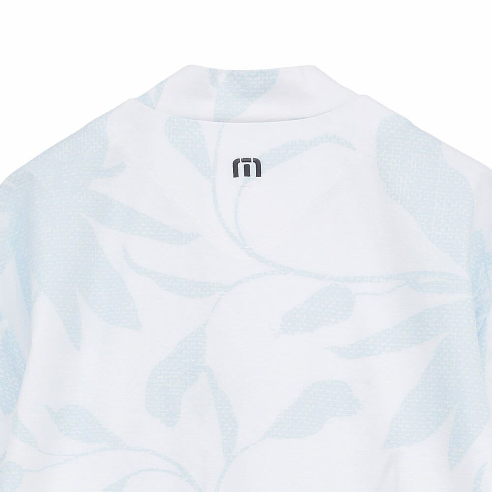 トラヴィスマシュー Travis Mathew　メンズ フラワー柄 半袖 モックネックシャツ 7AM012　2025年モデル 詳細1 詳細6