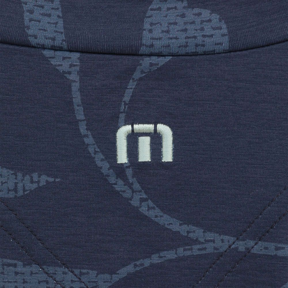 トラヴィスマシュー Travis Mathew　メンズ フラワー柄 半袖 モックネックシャツ 7AM012　2025年モデル 詳細1 詳細18