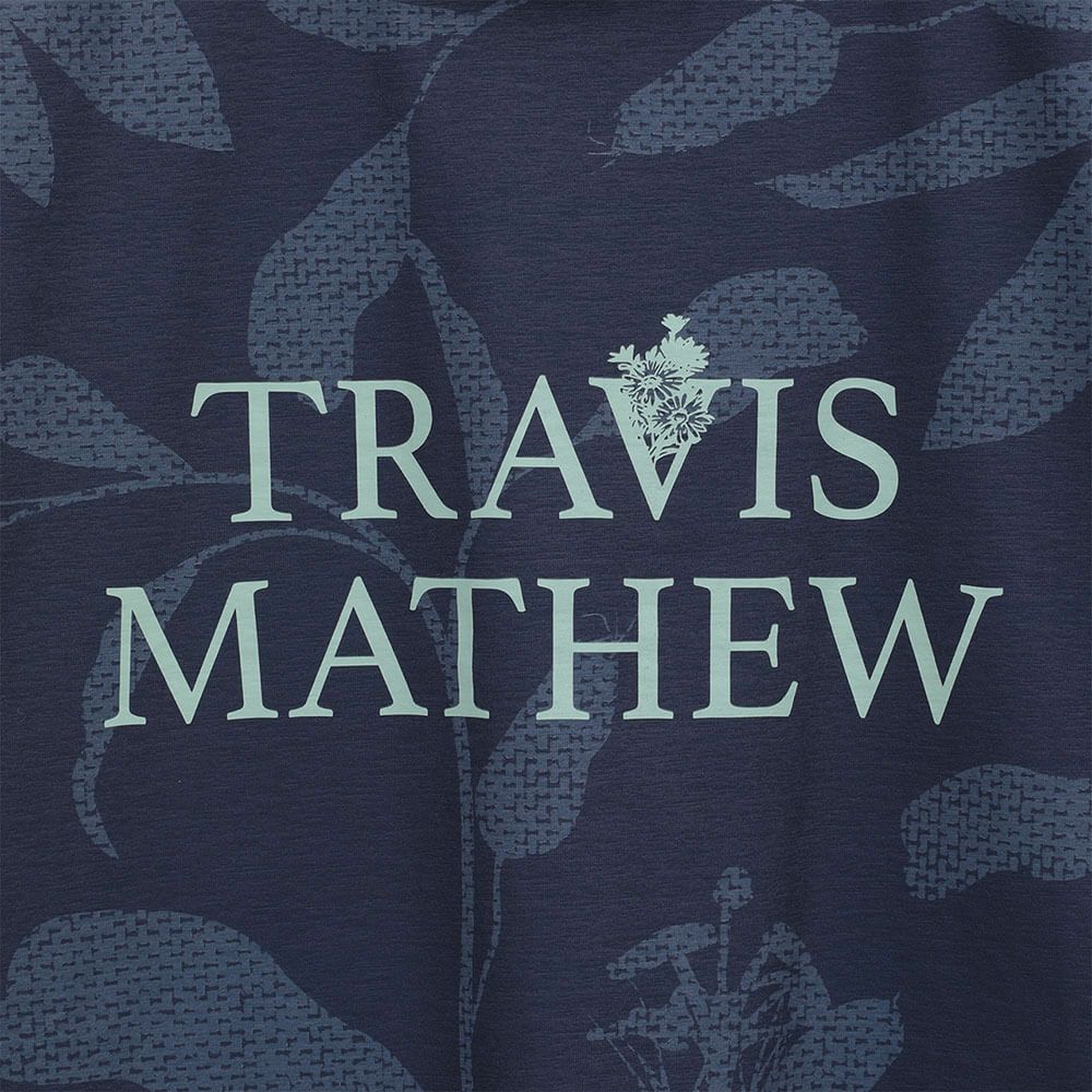 トラヴィスマシュー Travis Mathew　メンズ フラワー柄 半袖 モックネックシャツ 7AM012　2025年モデル 詳細1 詳細19
