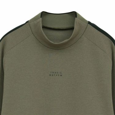 トラヴィスマシュー Travis Mathew　メンズ ショルダーライン 長袖 ラグラン モックネックシャツ 7AM015　2025年モデル 詳細1 詳細15