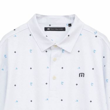 トラヴィスマシュー Travis Mathew　メンズ モノグラムプリント 長袖 ポロシャツ 7AM018　2025年モデル 詳細1 詳細4