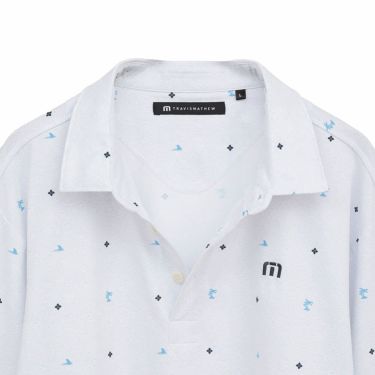 トラヴィスマシュー Travis Mathew　メンズ モノグラムプリント 長袖 ポロシャツ 7AM018　2025年モデル 詳細1 詳細5