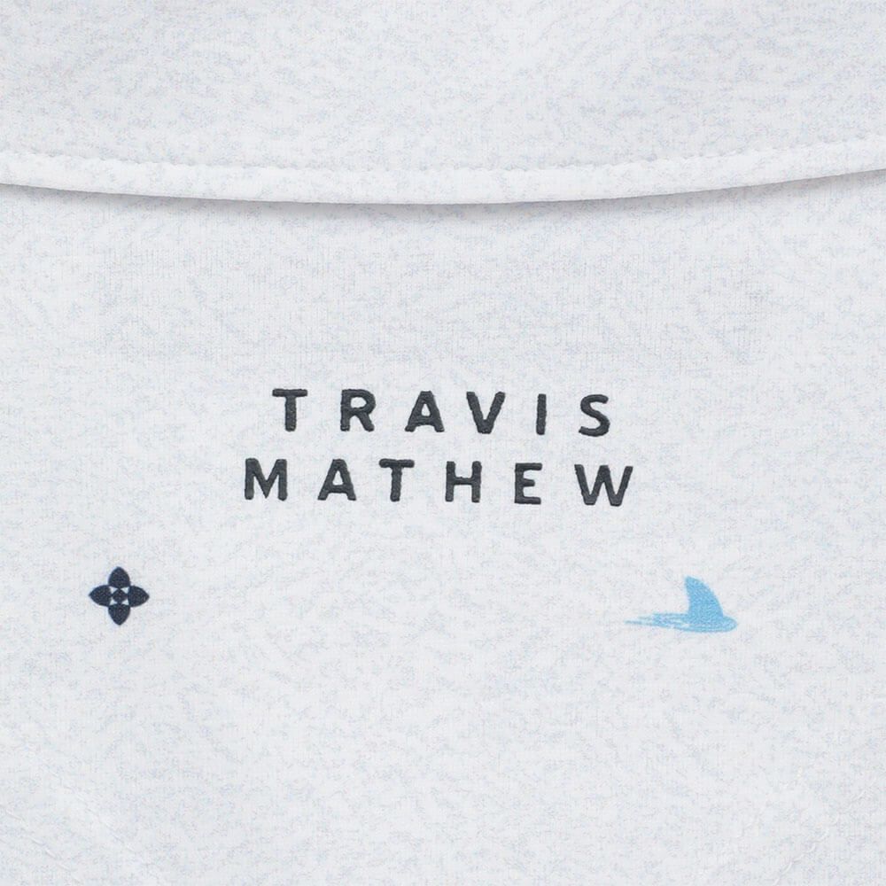 トラヴィスマシュー Travis Mathew　メンズ モノグラムプリント 長袖 ポロシャツ 7AM018　2025年モデル 詳細1 詳細9
