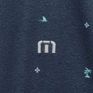 トラヴィスマシュー Travis Mathew　メンズ モノグラムプリント 長袖 ポロシャツ 7AM018　2025年モデル 詳細1 詳細17
