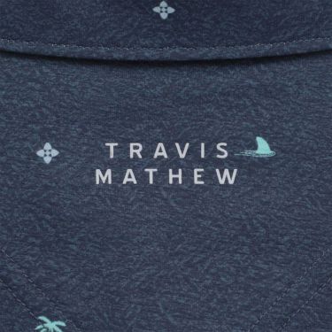トラヴィスマシュー Travis Mathew　メンズ モノグラムプリント 長袖 ポロシャツ 7AM018　2025年モデル 詳細1 詳細18