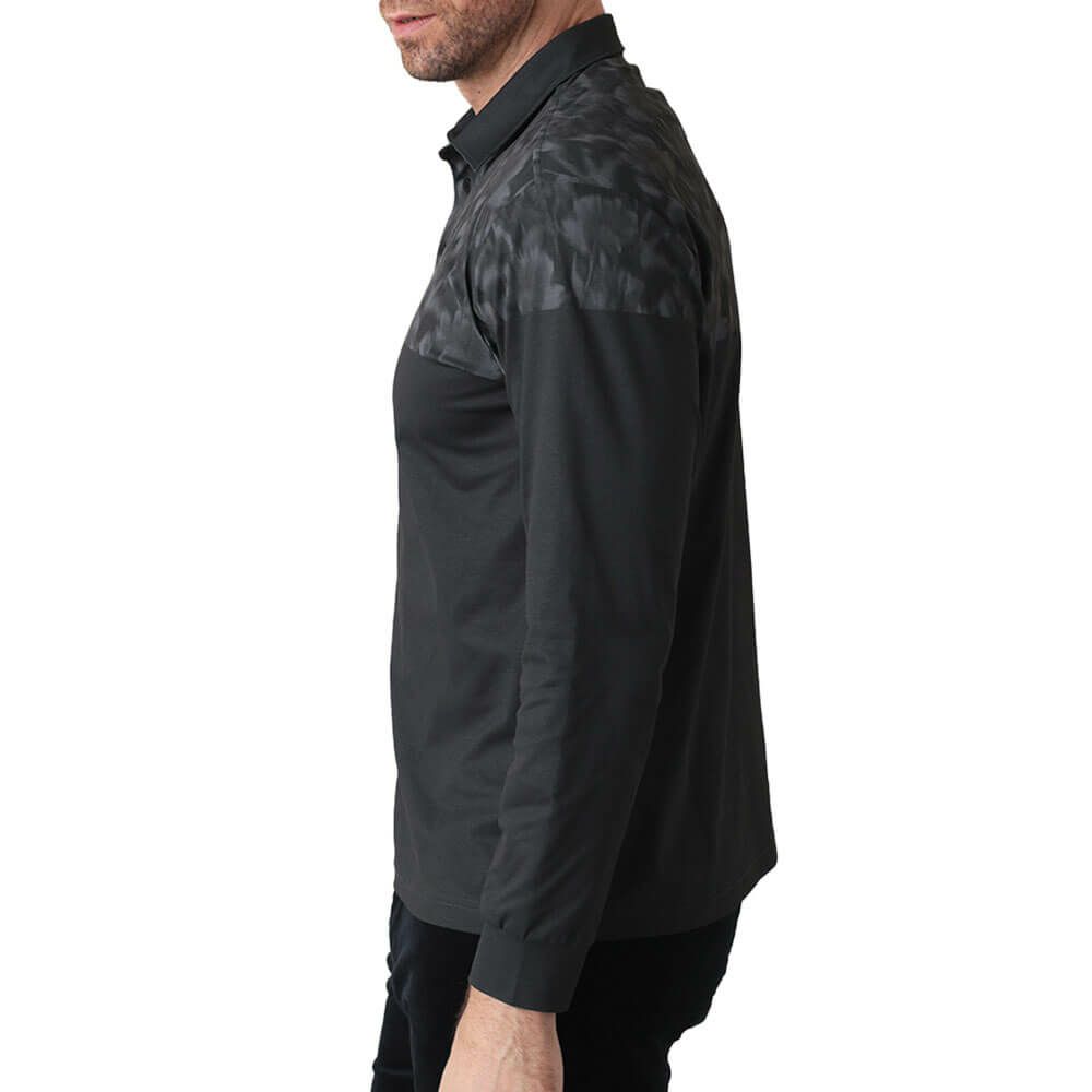 トラヴィスマシュー Travis Mathew　メンズ バイカラー 長袖 ポロシャツ 7AM032　2025年モデル 詳細1 詳細4