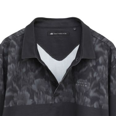 トラヴィスマシュー Travis Mathew　メンズ バイカラー 長袖 ポロシャツ 7AM032　2025年モデル 詳細1 詳細6