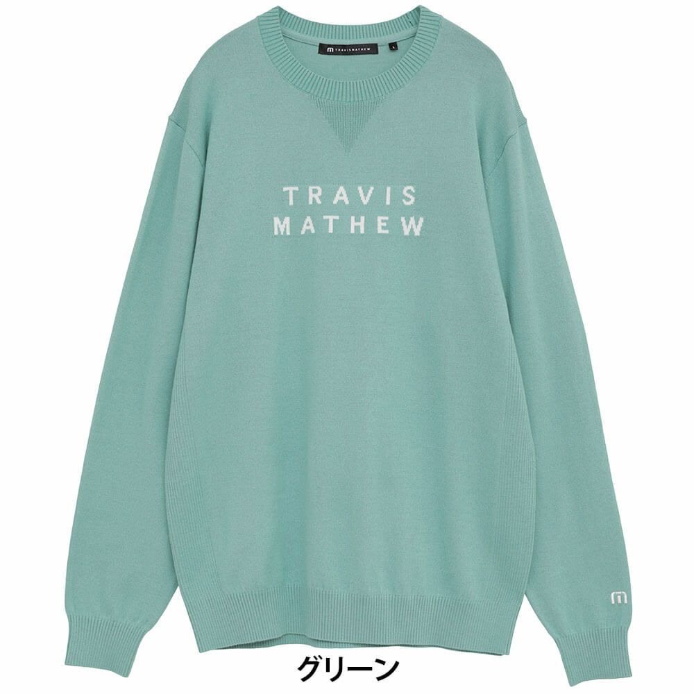 トラヴィスマシュー Travis Mathew　メンズ クルーネック 長袖 プルオーバー 7AM044　2025年モデル 詳細15
