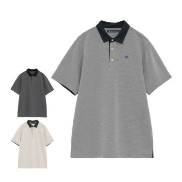 トラヴィスマシュー Travis Mathew　メンズ ハウンドトゥース 涼感 半袖 ポロシャツ 7AM053　2025年モデル
