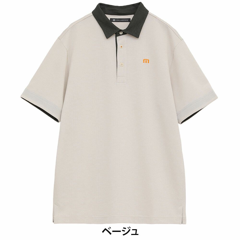 トラヴィスマシュー Travis Mathew　メンズ ハウンドトゥース 涼感 半袖 ポロシャツ 7AM053　2025年モデル 詳細15