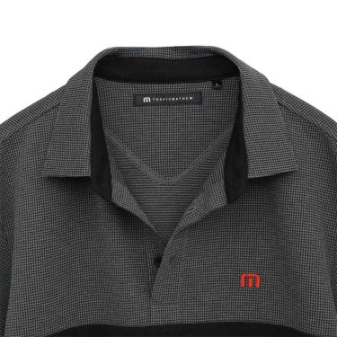 トラヴィスマシュー Travis Mathew　メンズ ハウンドトゥース バイカラー 涼感 半袖 ポロシャツ 7AM054　2025年モデル 詳細5