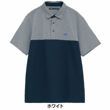 トラヴィスマシュー Travis Mathew　メンズ ハウンドトゥース バイカラー 涼感 半袖 ポロシャツ 7AM054　2025年モデル 詳細7