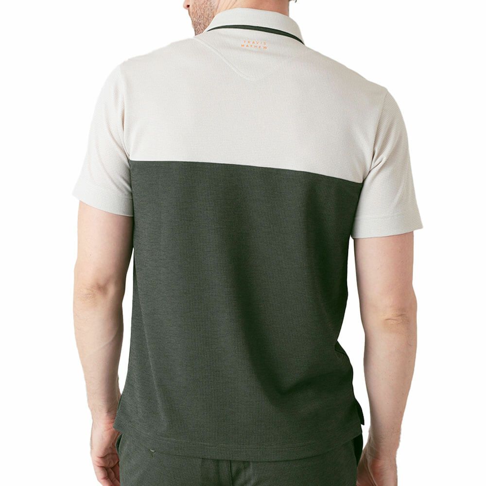 トラヴィスマシュー Travis Mathew　メンズ ハウンドトゥース バイカラー 涼感 半袖 ポロシャツ 7AM054　2025年モデル 詳細13