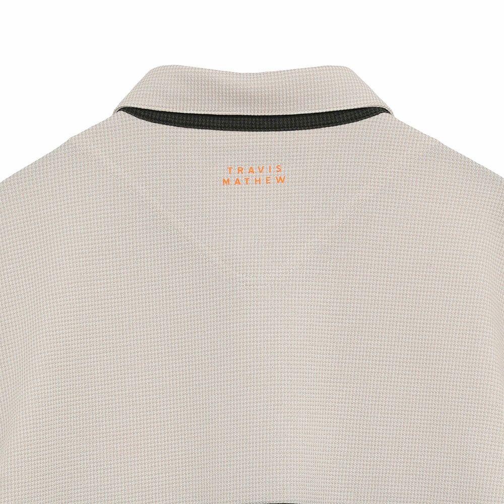トラヴィスマシュー Travis Mathew　メンズ ハウンドトゥース バイカラー 涼感 半袖 ポロシャツ 7AM054　2025年モデル 詳細17