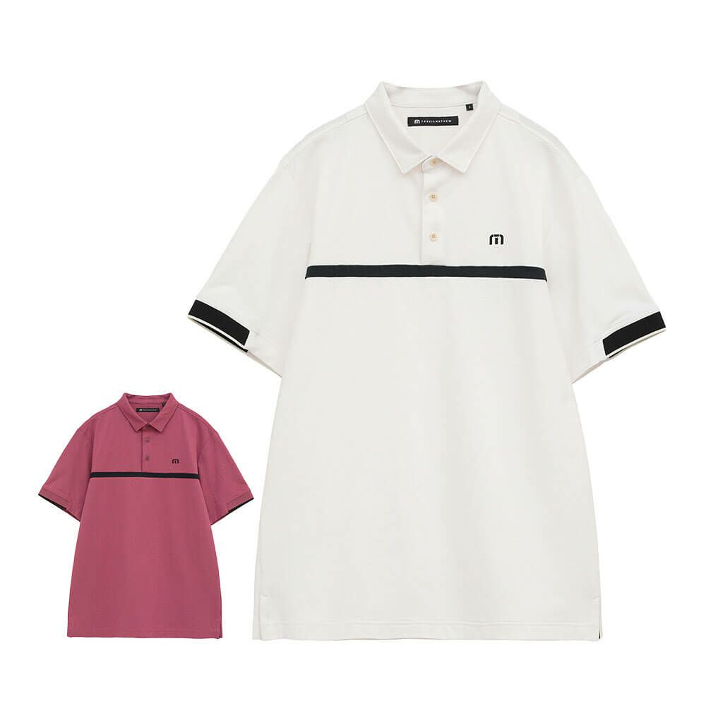 トラヴィスマシュー Travis Mathew　メンズ カラット チェストライン 半袖 ポロシャツ 7AM056　2025年モデル
