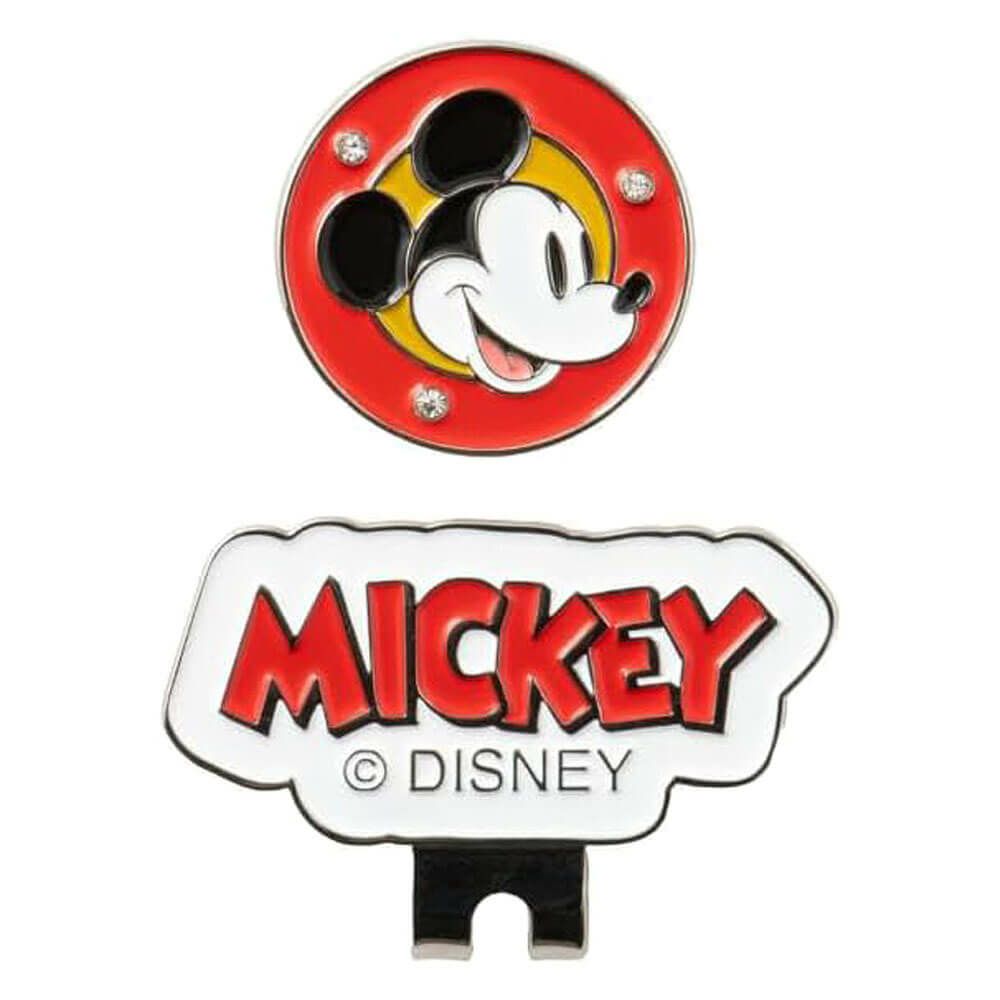 ディズニー　ゴルフ クリップマーカー XYMG4FM1 40 ミッキー（レッド）　2024年モデル ミッキー（レッド）