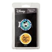 ディズニー　ゴルフ チップマーカー 2枚セット XYMG5FM1 9B ブルー/イエロー/ホワイト　2025年モデル