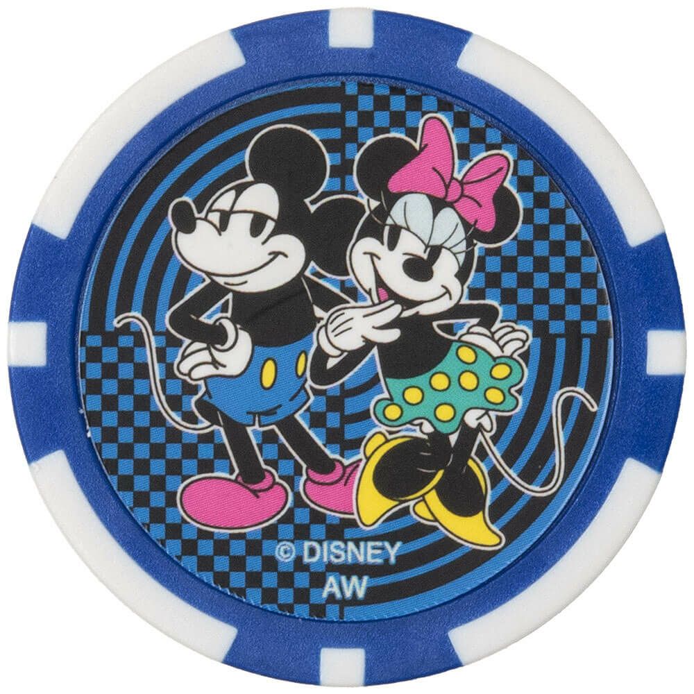 ディズニー　ゴルフ チップマーカー 2枚セット XYMG5FM1 9B ブルー/イエロー/ホワイト　2025年モデル ブルー/イエロー/ホワイト 詳細3