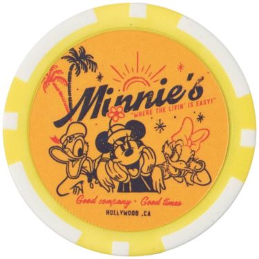 ディズニー　ゴルフ チップマーカー 2枚セット XYMG5FM1 9B ブルー/イエロー/ホワイト　2025年モデル ブルー/イエロー/ホワイト 詳細4