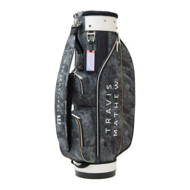 トラヴィスマシュー Travis Mathew　MOTIF キャディバッグ 7AM900 0BLK ブラック　2025年モデル ブラック